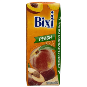 BİXİ 200 ML ŞEFTALİ AROMALI İÇECEK 27 ADET