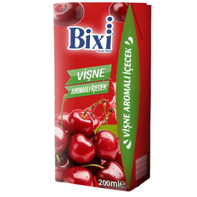 BİXİ 200 ML VİŞNE AROMALI İÇECEK 27 ADET