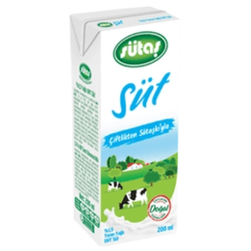 SÜTAŞ 200 ML YARIM YAĞLI SÜT 27 ADET