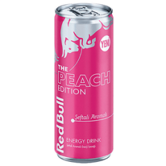 REDBULL THE PEACH EDITION 250 ML 24 ADET