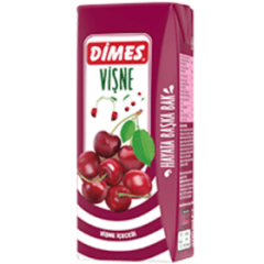 DİMES 200 ML VİŞNE MEYVE SUYU 27 ADET