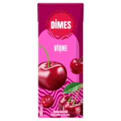DİMES 200 ML VİŞNE MEYVE SUYU 27 ADET