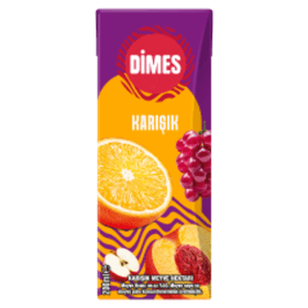 DİMES 200 ML KARIŞIK MEYVE SUYU 27 ADET