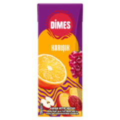 DİMES 200 ML KARIŞIK MEYVE SUYU 27 ADET