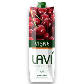 LAVİ 1 LT VİŞNE MEYVE SUYU 12 ADET
