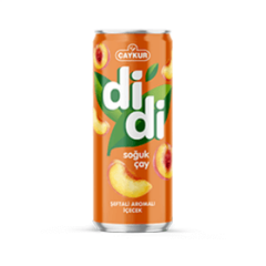 DİDİ 250 ML ŞEFTALİ AROMALI SOĞUK ÇAY 24 ADET