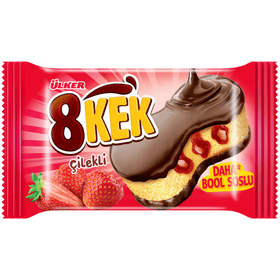 ÜLKER DANKEK 8 KEK ÇİLEKLİ 24 ADET