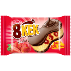 ÜLKER DANKEK 8 KEK ÇİLEKLİ 24 ADET