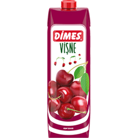 DİMES 1 LT VİŞNE MEYVE SUYU 12 ADET