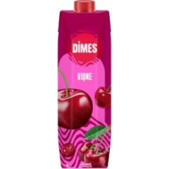 DİMES 1 LT VİŞNE MEYVE SUYU 12 ADET