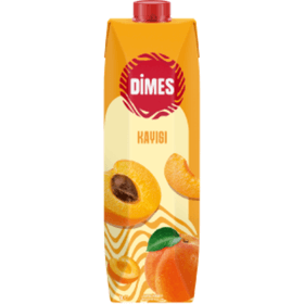 DİMES 1 LT KAYISI MEYVE SUYU 12 ADET