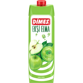 DİMES 1 LT EKŞİ ELMA MEYVE SUYU 12 ADET
