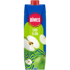 DİMES 1 LT EKŞİ ELMA MEYVE SUYU 12 ADET