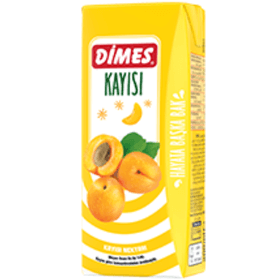 DİMES 200 ML KAYISI MEYVE SUYU 27 ADET