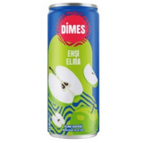 DİMES 250 ML EKŞİ ELMA MEYVE SUYU 24 ADET
