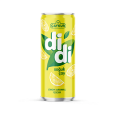 DİDİ 330 ML LİMON AROMALI SOĞUK ÇAY 24 ADET