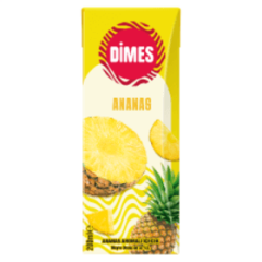 DİMES 200 ML ANANAS MEYVE SUYU 27 ADET