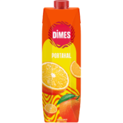 DİMES 1 LT PORTAKAL MEYVE SUYU 12 ADET