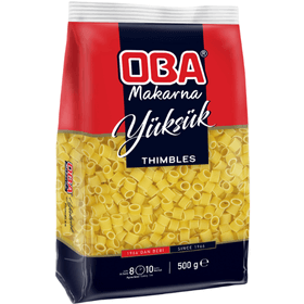 OBA 500 GR PAKET YÜKSÜK MAKARNA 20 ADET
