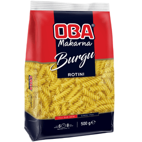 OBA 500 GR PAKET BURGU MAKARNA 20 ADET