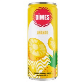 DİMES 250 ML ANANAS MEYVE SUYU 24 ADET