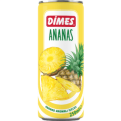 DİMES 250 ML KUTU ANANAS MEYVE SUYU 24 ADET