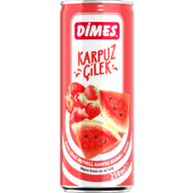 DİMES 250 ML KUTU KARPUZ MEYVE SUYU 24 ADET