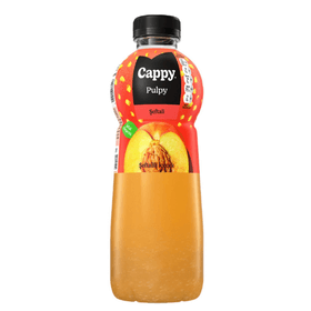 CAPPY 1 LT PULPY ŞEFTALİ PARÇACIKLI 12 ADET